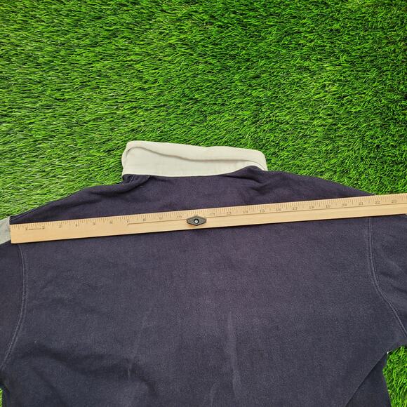 Vintage Y2K Aeropostale Striped Rugby Shirt Mens Large Preppy Skater - Picture 11 of 13